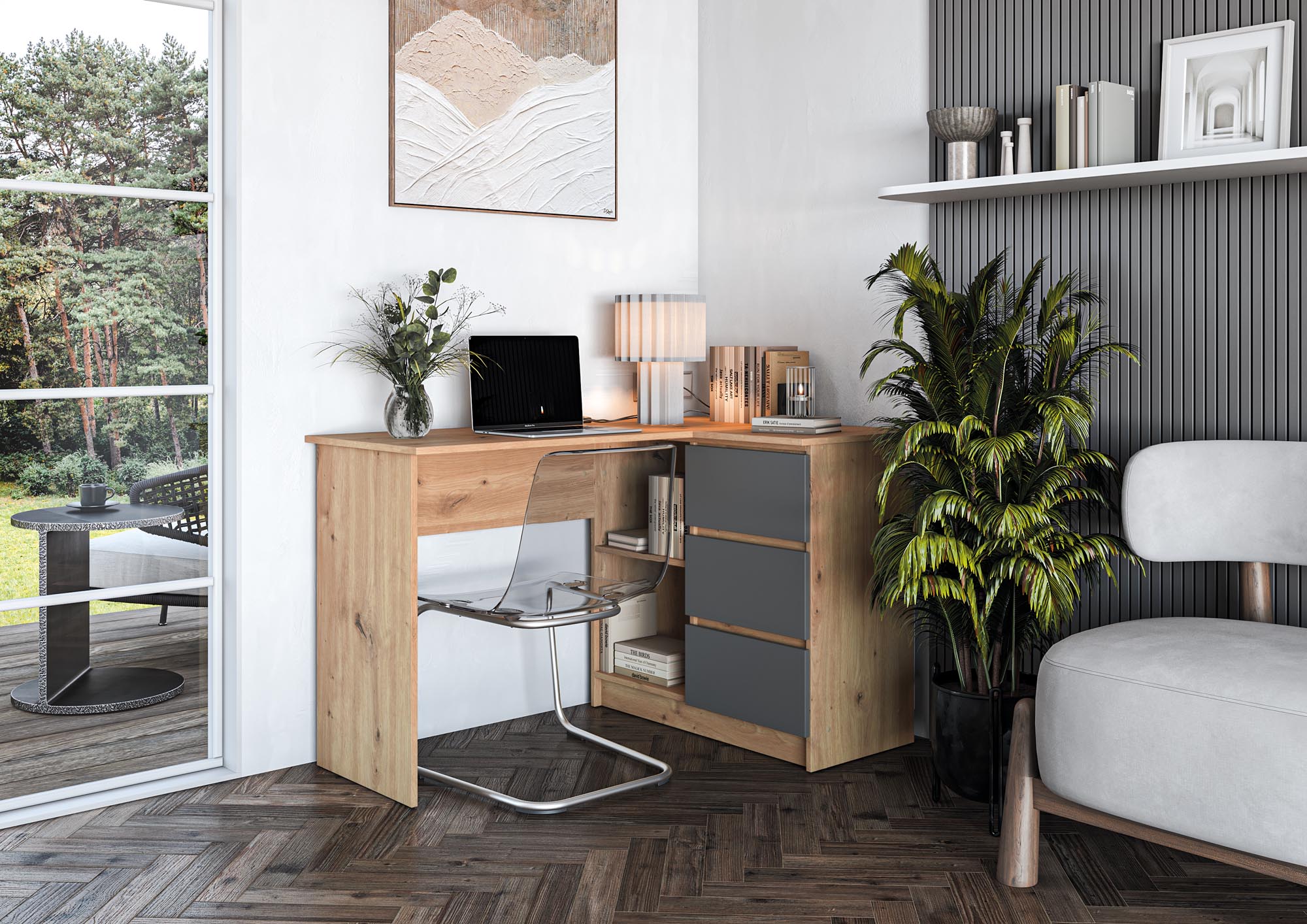 artisan hrast/antracit