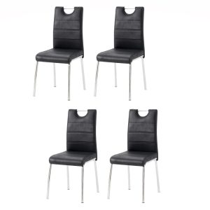 Stol ROMA IV NEW - črna