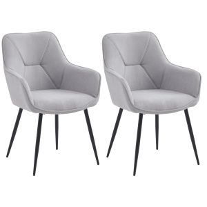 Stol BELIA - svetlo siva