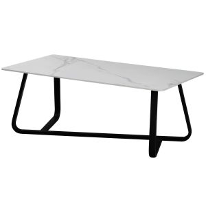 Klubska miza RALOS bela&zlata