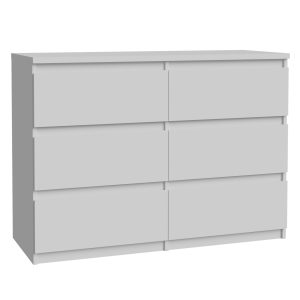 Komoda CHELSEA bela - bela