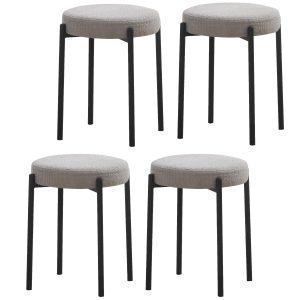 Stol LAVI rumen - svetlo siva