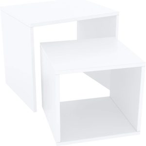 Klubska miza BAZZANO bela