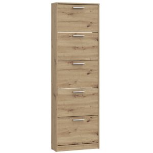 Omara za čevlje NET402 - bela - hrast