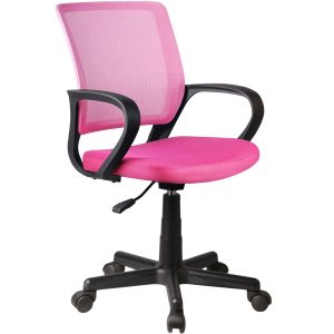 Otroški pisarniški stol DOROTY - roza