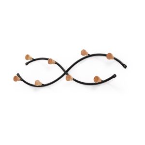 Obešalnik ANIYA - črna