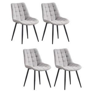 Stol MARGARITA - svetlo siva