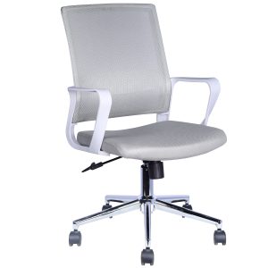 Pisarniški stol LAURA črna - siva