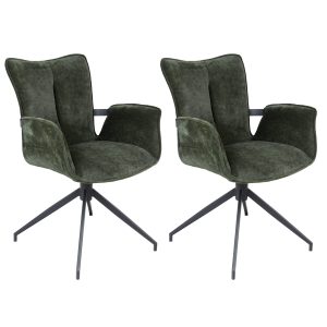 Stol TIMEA siv - zelena