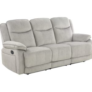 Sedežna garnitura HARLEY 1R siva - 211x91x104,5 cm
