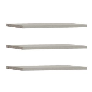 Set treh dodatnih polic za FITTIO 120 cm - siva, - - -